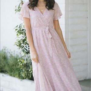 Illa Illa Morning Lavender Mandy Maxi Dress